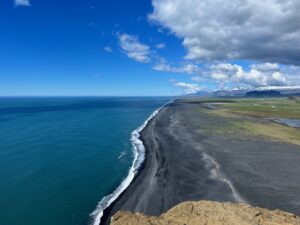 Black Sand Beach from Dyrholaey