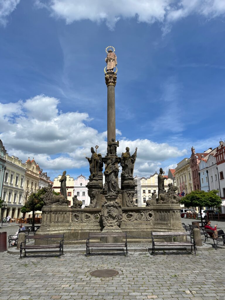 Square in Pardubice